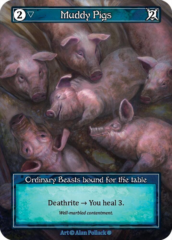 Muddy Pigs (Foil) card image