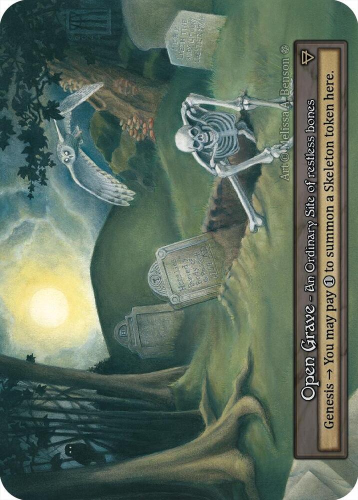 Open Grave card image