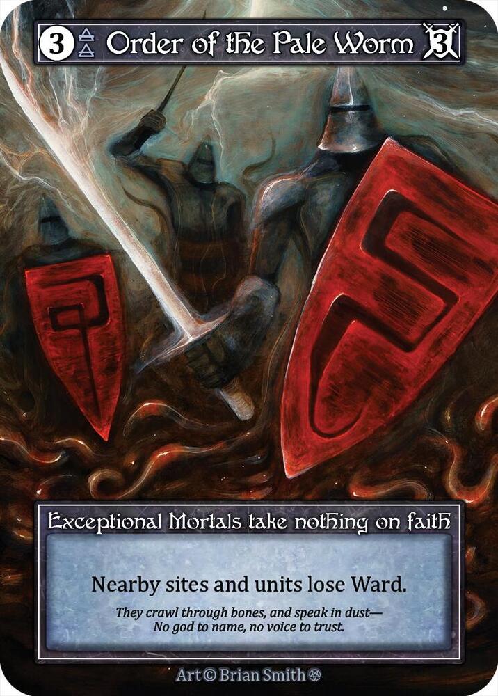 Order of the Pale Worm (Foil) card image
