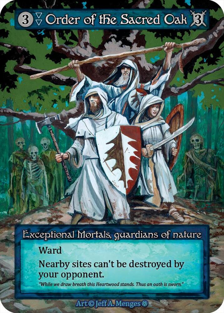 Order of the Sacred Oak card image