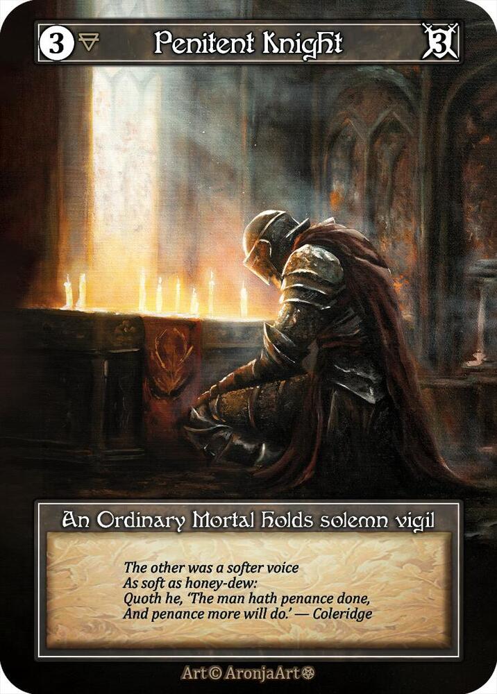Penitent Knight (Foil) card image