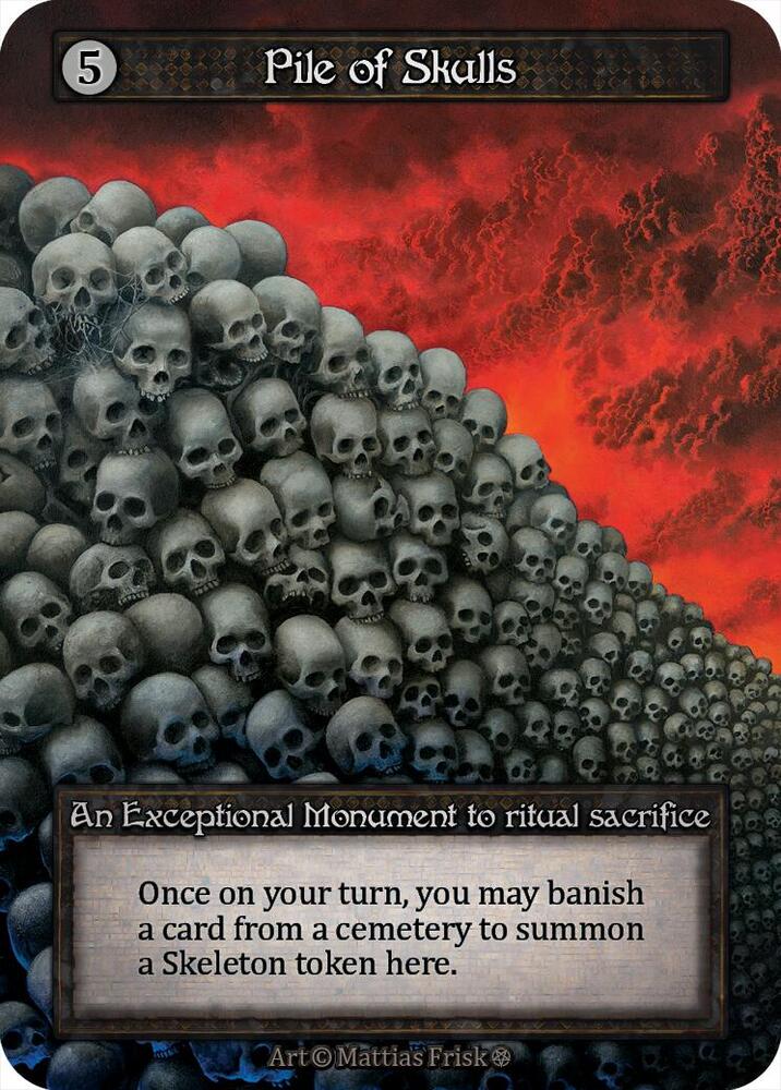 Pile of Skulls card image