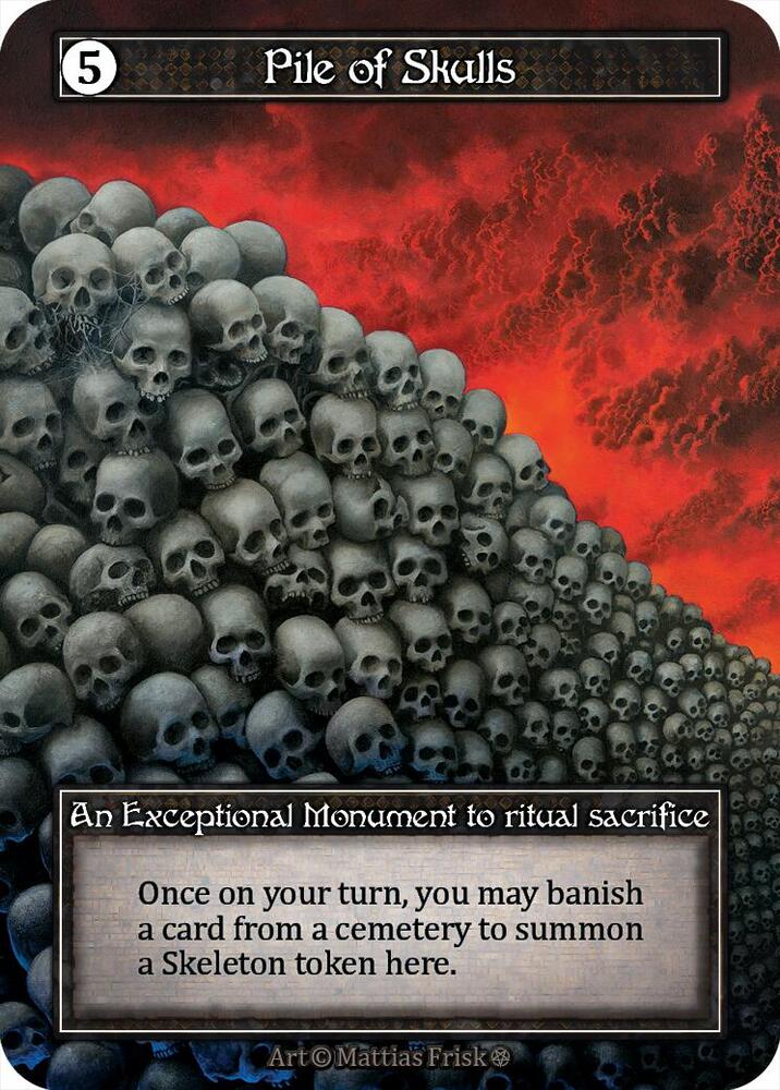 Pile of Skulls (Foil) card image