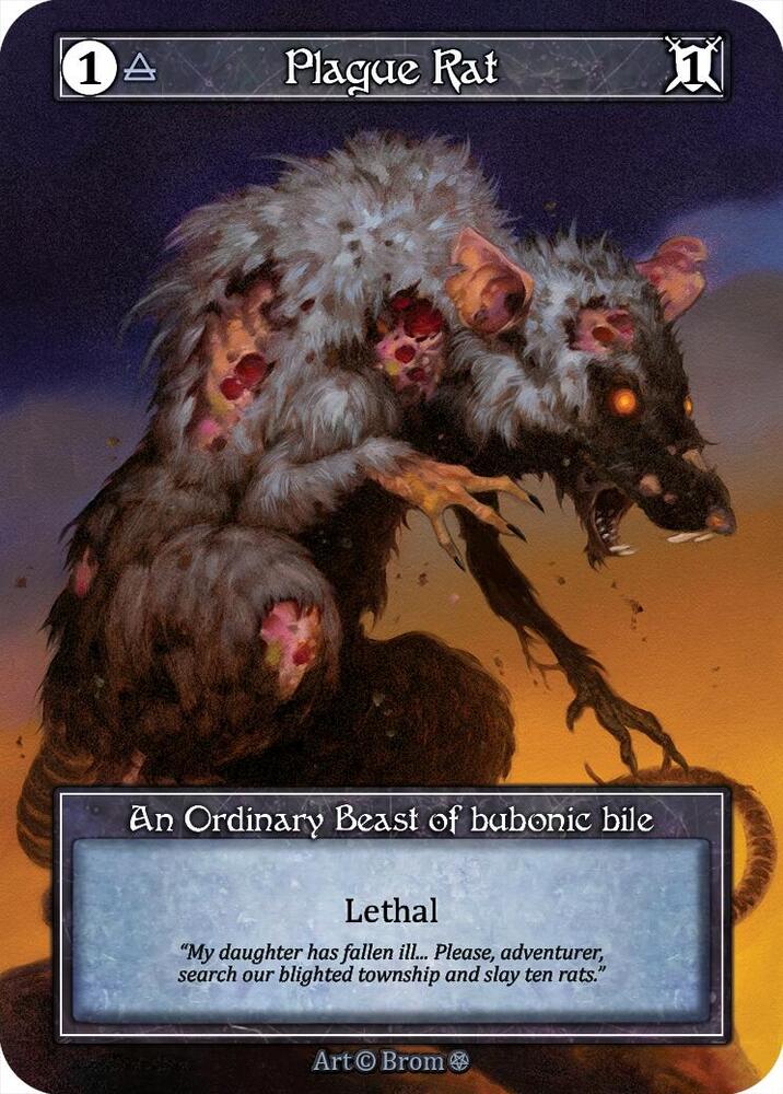 Plague Rat (Foil) card image