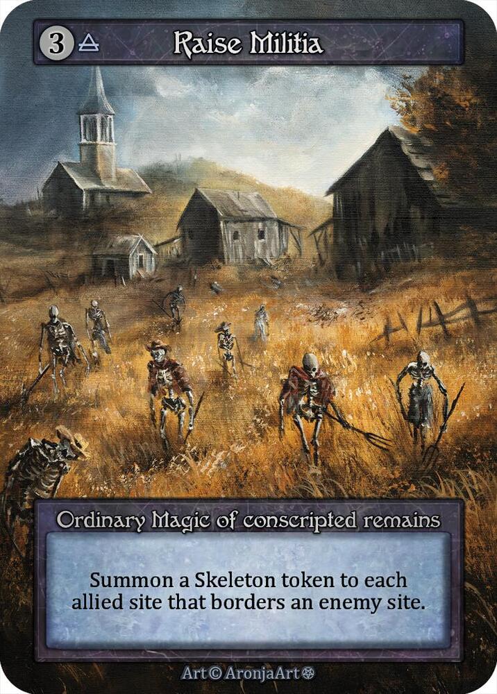 Raise Militia card image