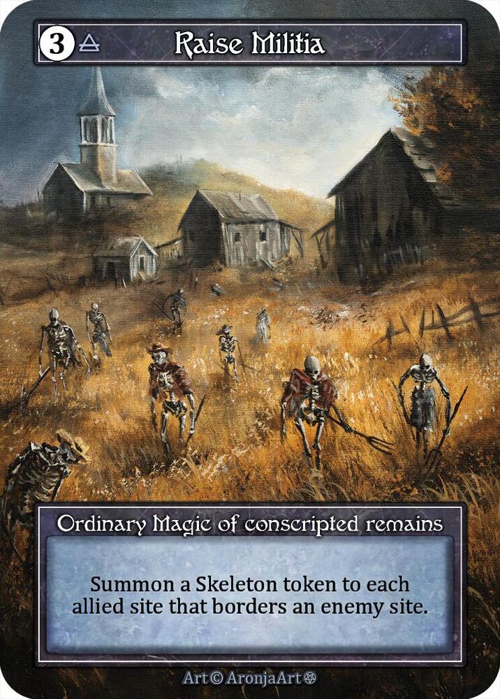 Raise Militia (Foil) card image
