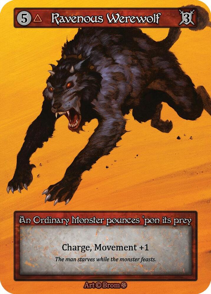 Ravenous Werewolf card image
