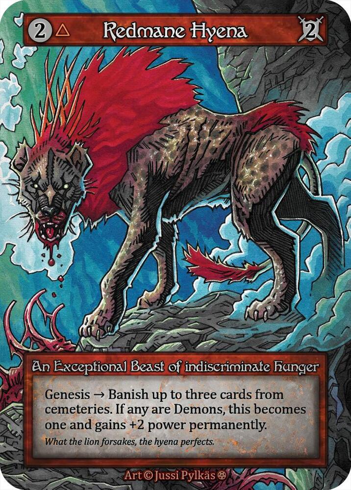 Redmane Hyena card image