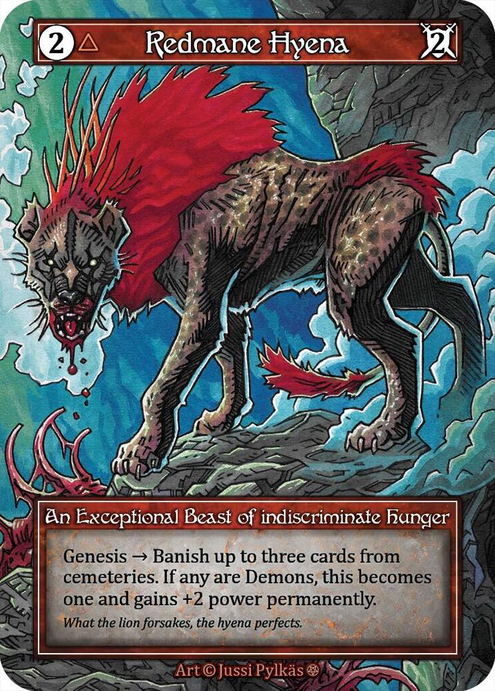 Redmane Hyena (Foil) card image