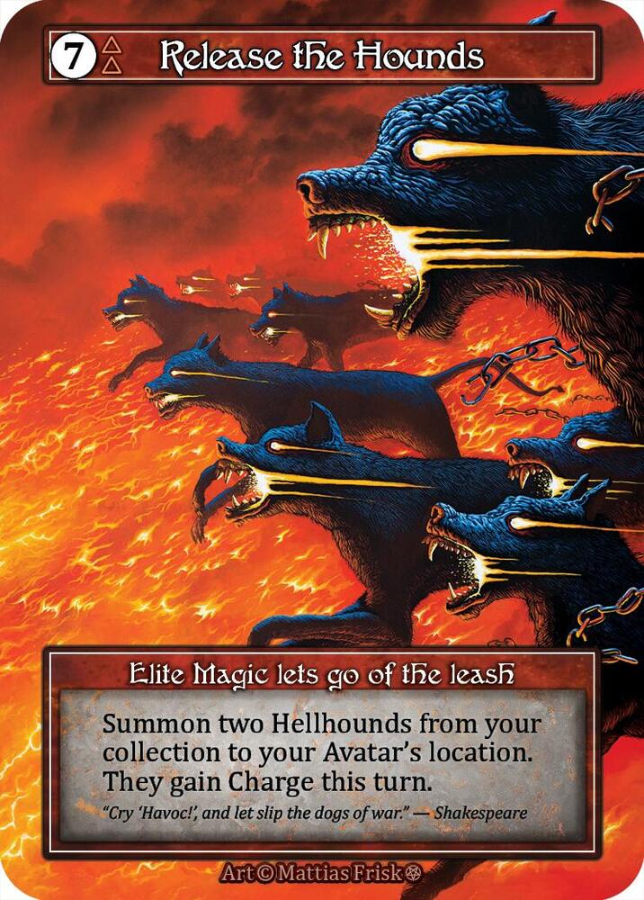 Release the Hounds (Foil) card image
