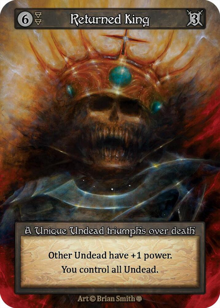 Returned King card image