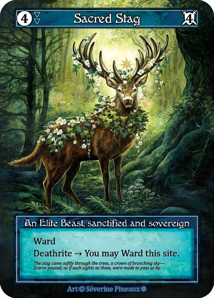 Sacred Stag (Foil) card image