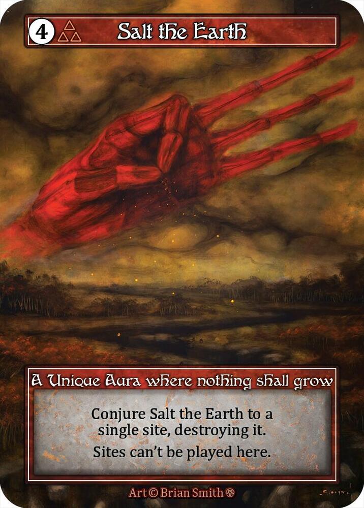 Salt the Earth (Foil) card image