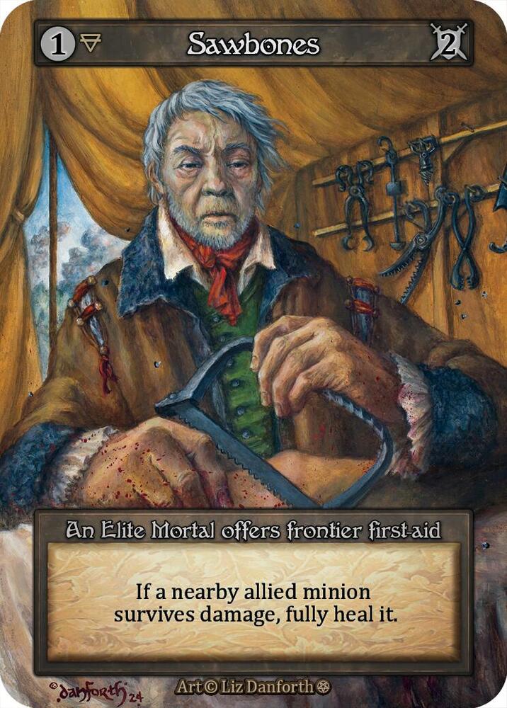 Sawbones card image