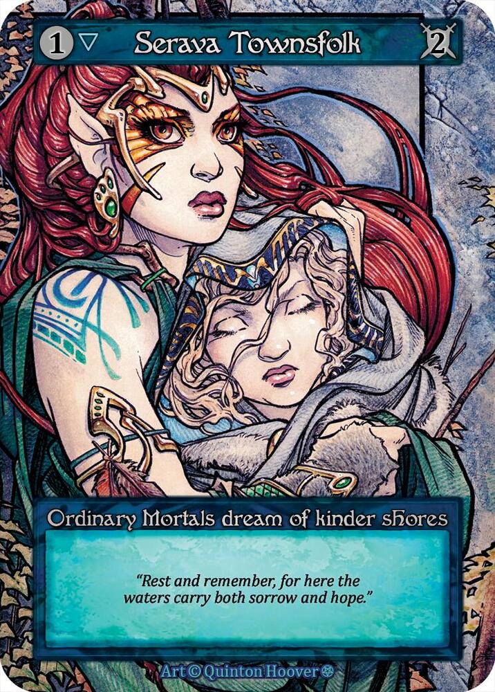 Serava Townsfolk card image