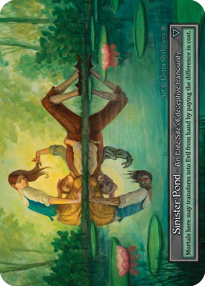 Sinister Pond (Foil) card image