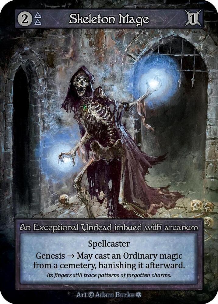 Skeleton Mage card image