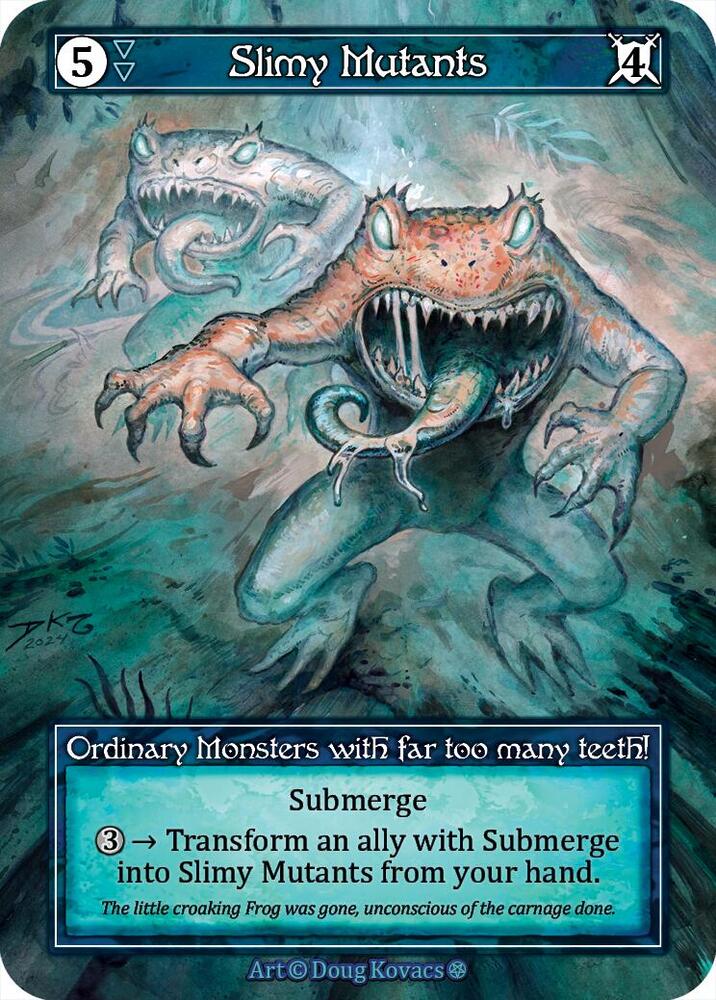 Slimy Mutants (Foil) card image