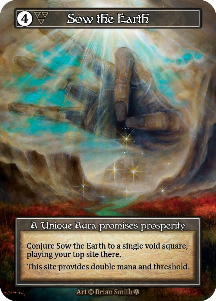 Sow the Earth (Foil) card image