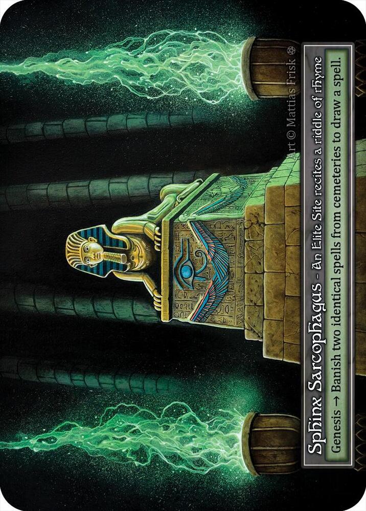 Sphinx Sarcophagus (Foil) card image