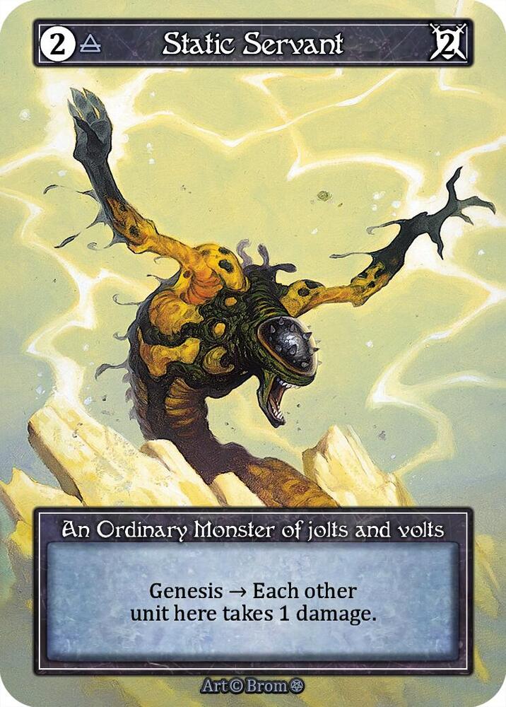 Static Servant (Foil) card image