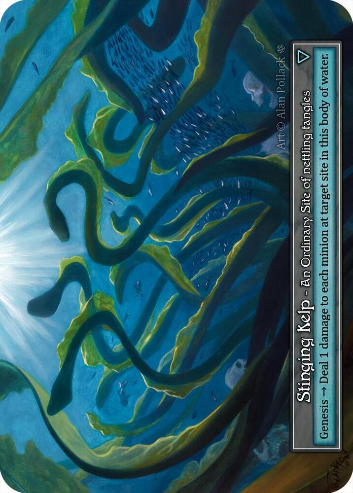 Stinging Kelp (Foil) card image