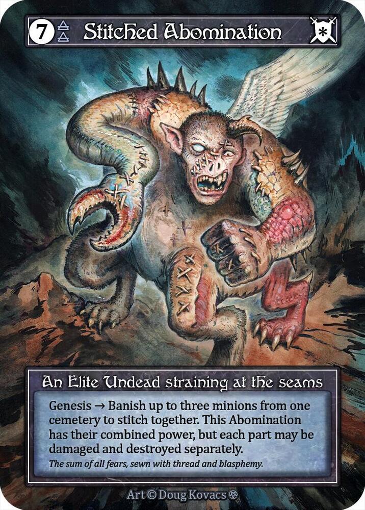 Stitched Abomination (Foil) card image