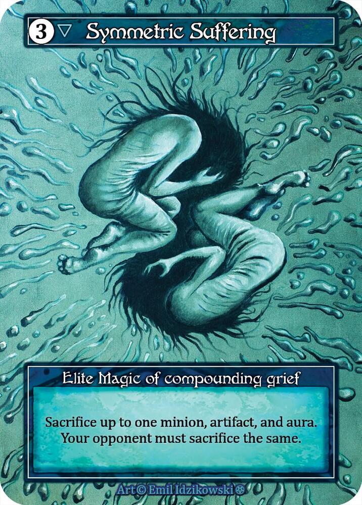Symmetric Suffering (Foil) card image
