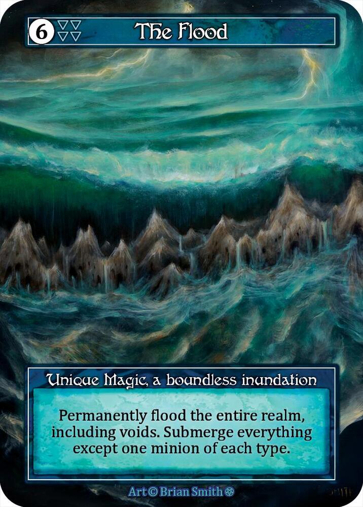 The Flood (Foil) card image