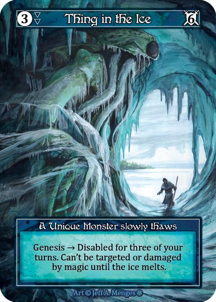 Thing in the Ice (Foil) card image