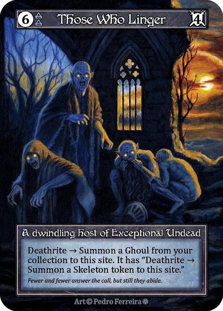 Those Who Linger (Foil) card image