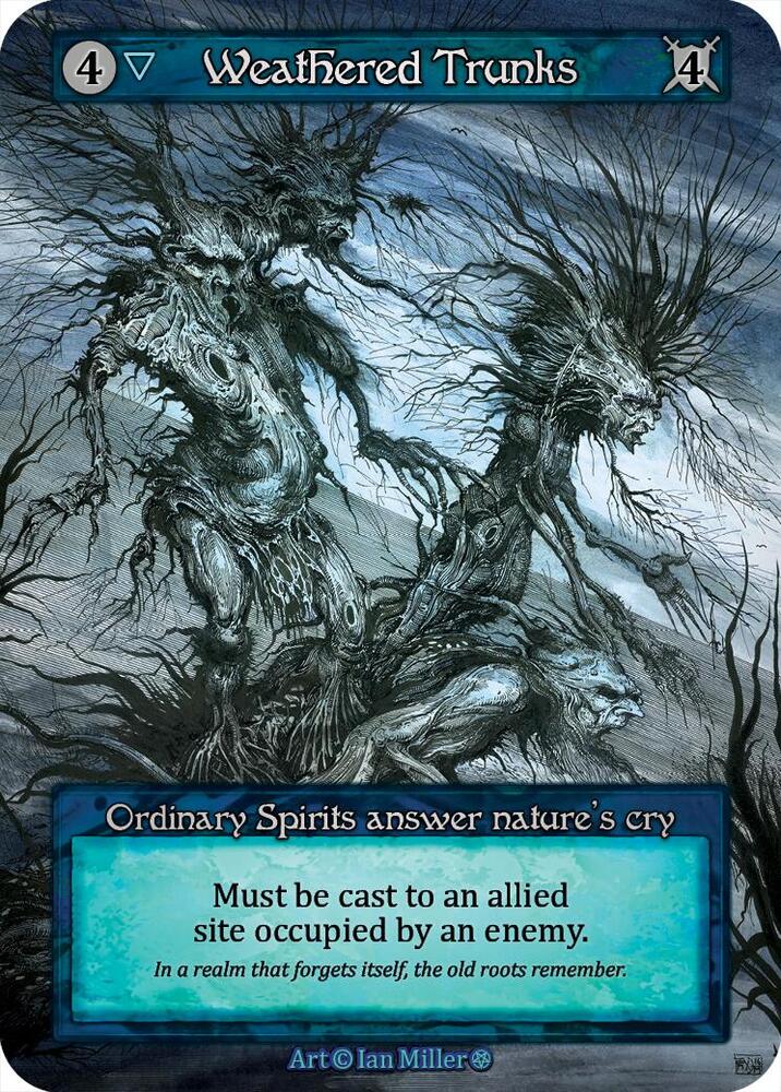 Weathered Trunks card image