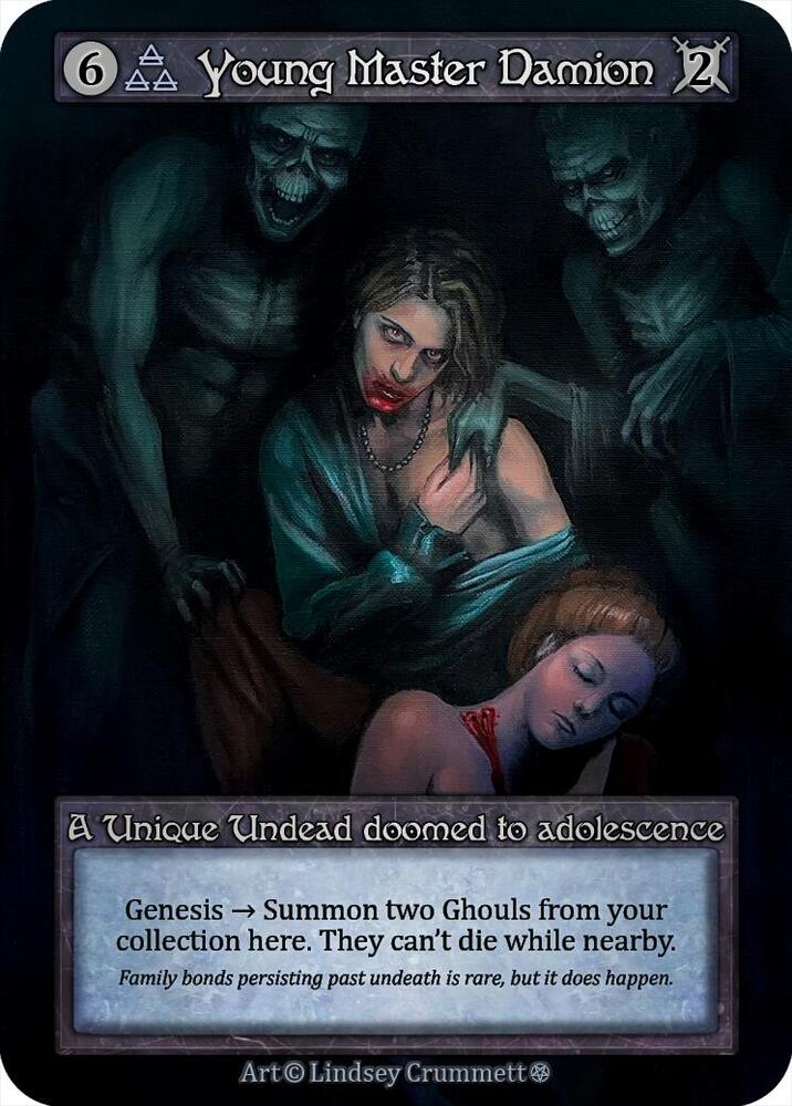 Young Master Damion card image