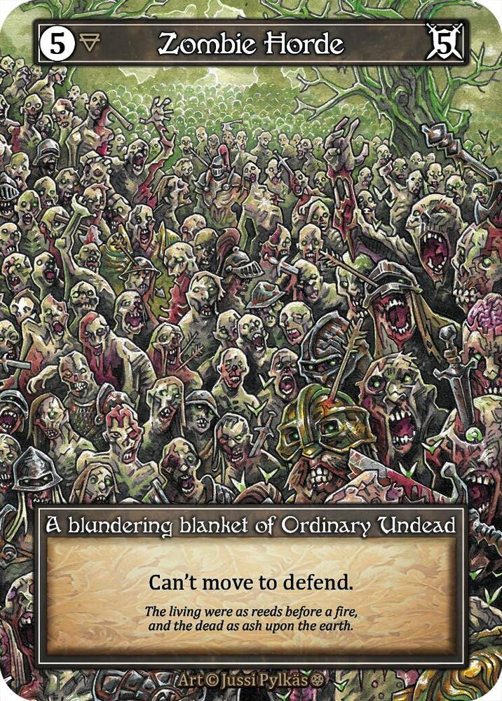Zombie Horde (Foil) card image