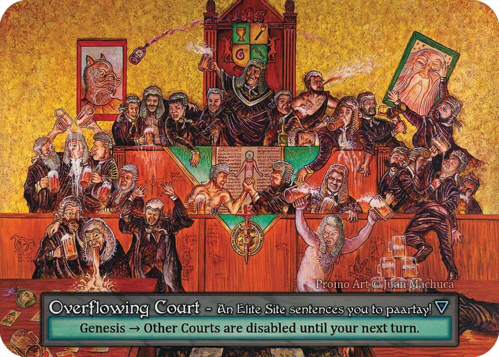 Overflowing Court card image