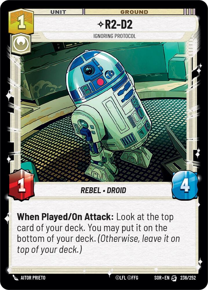 R2-D2 - Ignoring Protocol card image