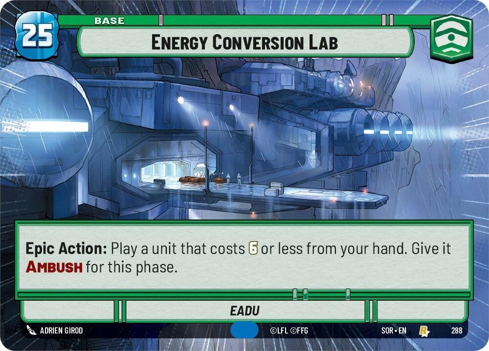 Energy Conversion Lab (Hyperspace) card image
