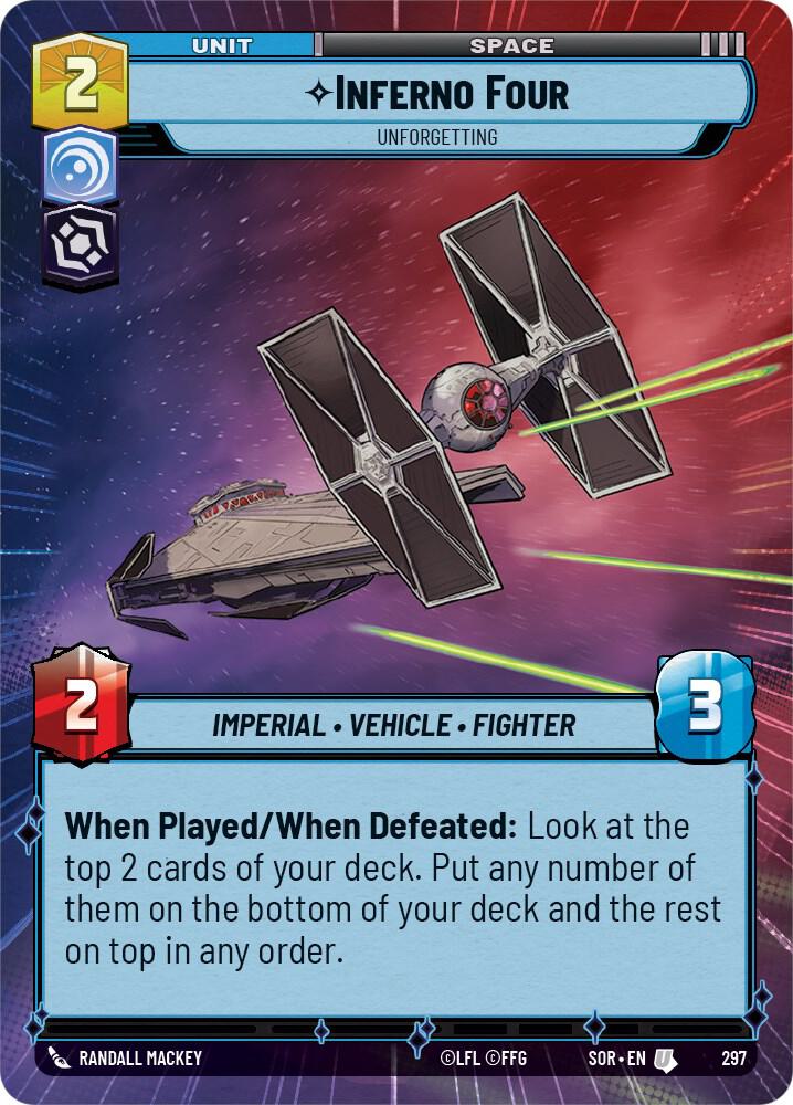 Inferno Four - Unforgetting (Hyperspace) card image