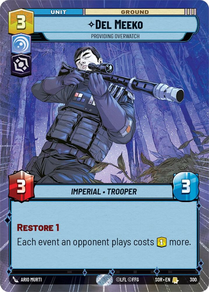 Del Meeko - Providing Overwatch (Hyperspace) card image