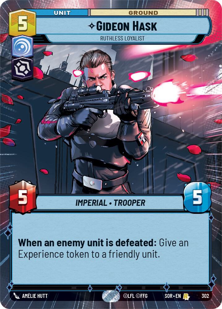 Gideon Hask - Ruthless Loyalist (Hyperspace) card image