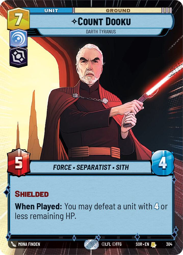 Count Dooku - Darth Tyranus (Hyperspace) card image