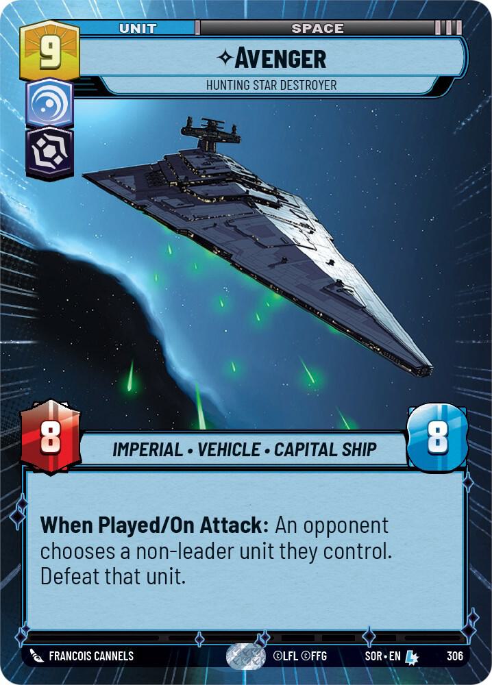 Avenger - Hunting Star Destroyer (Hyperspace) card image