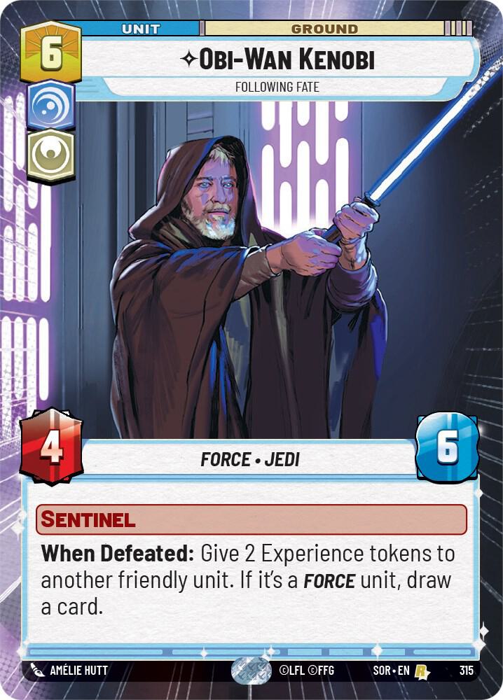 Obi-Wan Kenobi - Following Fate (Hyperspace) card image