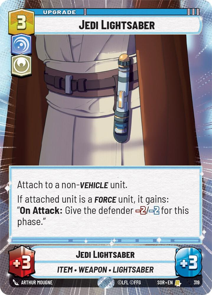 Jedi Lightsaber (Hyperspace) card image