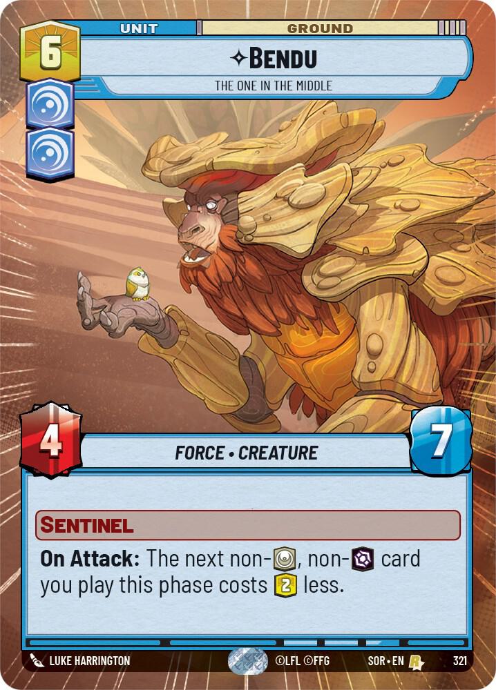 Bendu - The One in the Middle (Hyperspace) card image