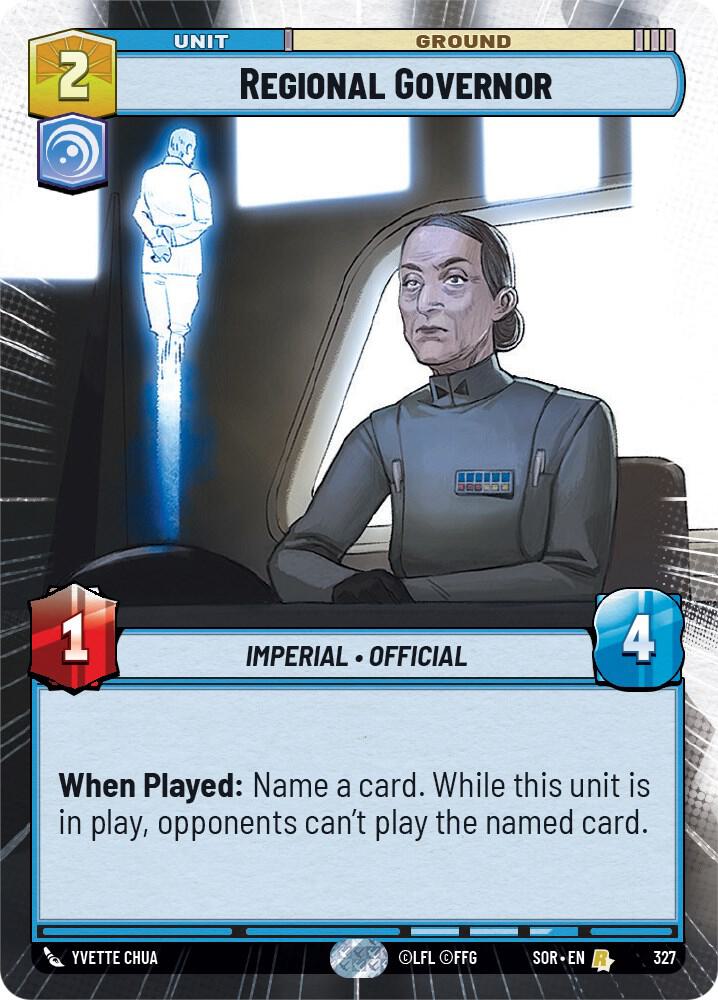 Regional Governor (Hyperspace) card image
