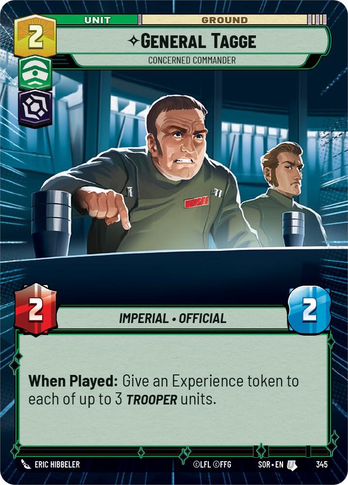 General Tagge - Concerned Commander (Hyperspace) card image