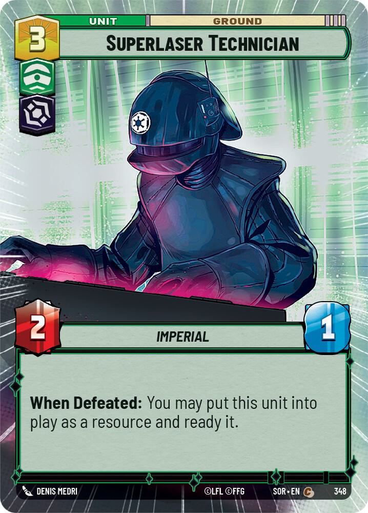 Superlaser Technician (Hyperspace) card image