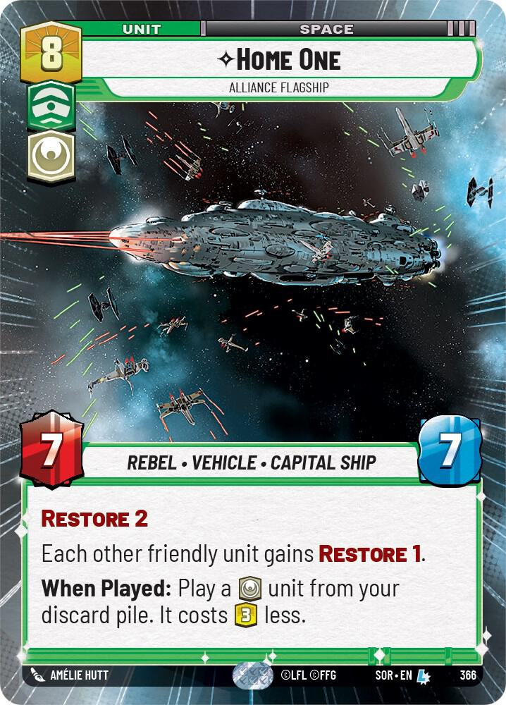 Home One - Alliance Flagship (Hyperspace) card image
