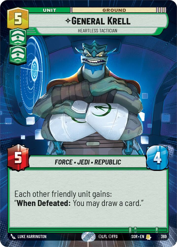 General Krell - Heartless Tactician (Hyperspace) card image